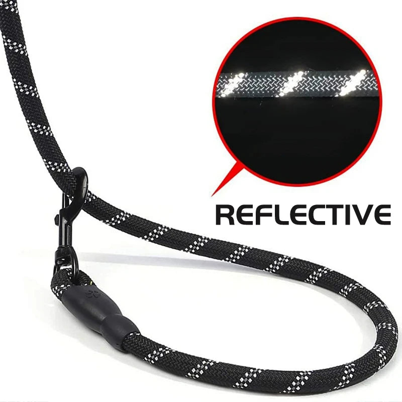 Reflecterende Hondenriem met Comfortabele Handgreep