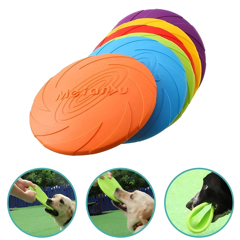Siliconen Frisbee voor Honden