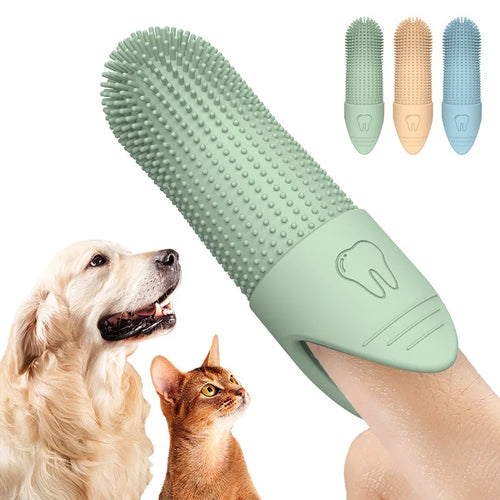 360° Vinger-Tandenborstel voor Honden