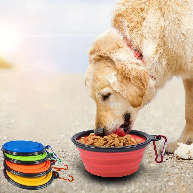 Opvouwbare Reisvoerbak voor Honden